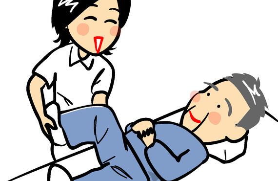 みんなの家うきでは、訪問看護との連携により介護保険内で施設でリハビリが受けられます。